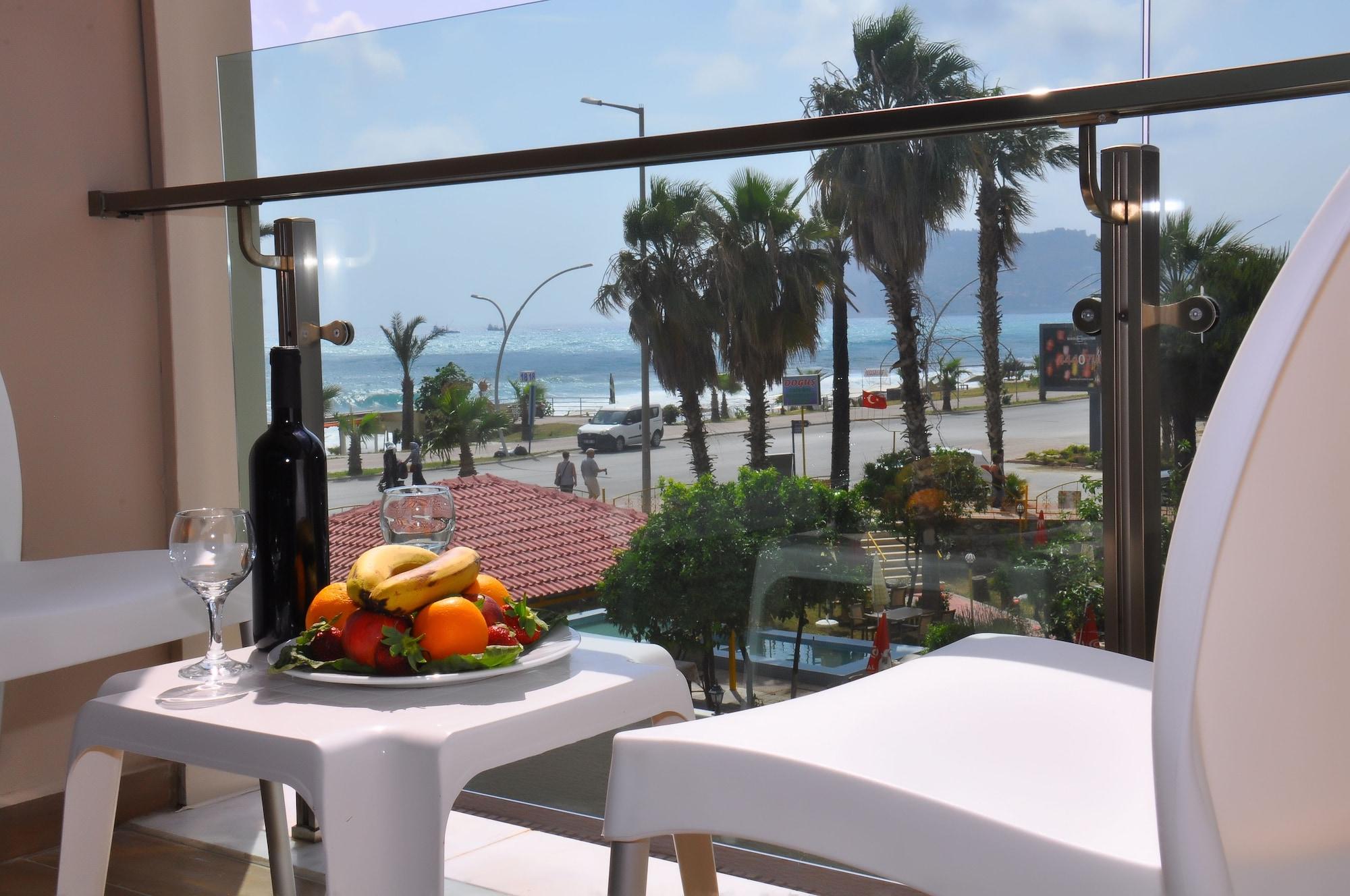 Grand Bayar Beach Hotel Alanya Exteriör bild