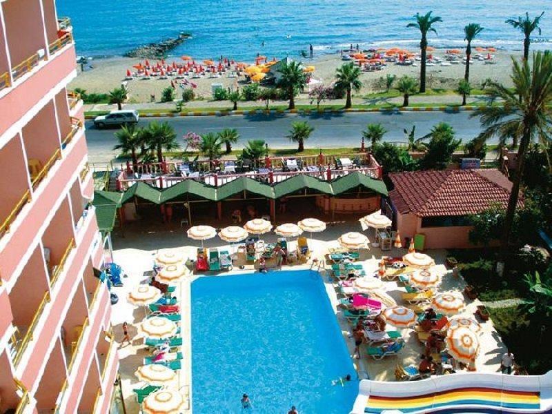 Grand Bayar Beach Hotel Alanya Exteriör bild