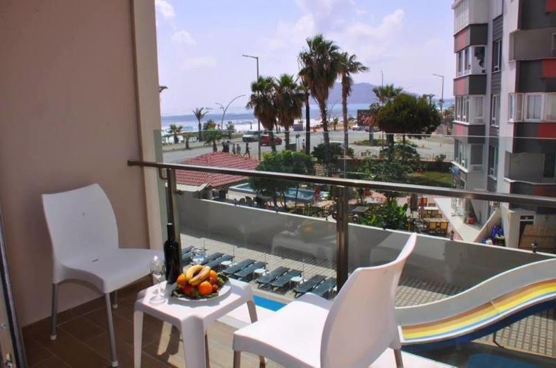 Grand Bayar Beach Hotel Alanya Exteriör bild