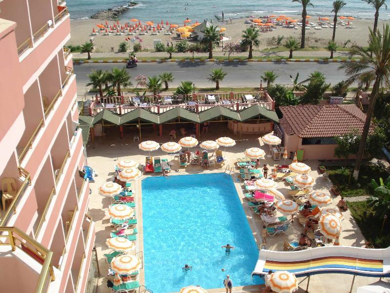 Grand Bayar Beach Hotel Alanya Exteriör bild