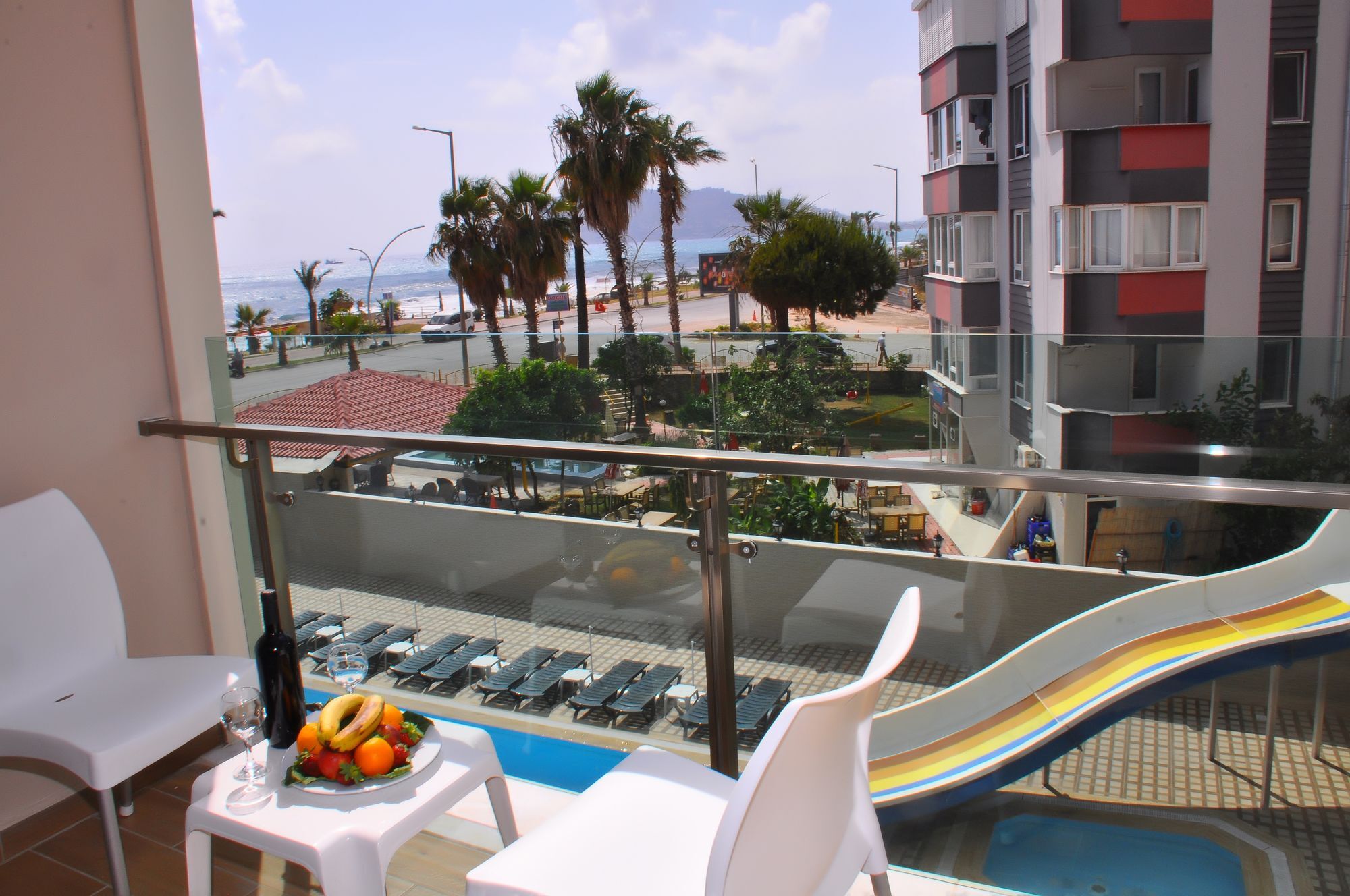 Grand Bayar Beach Hotel Alanya Exteriör bild